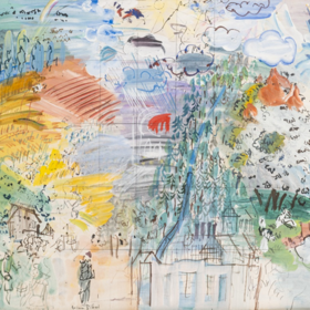 La &quot;Fée électrique&quot; par Raoul Dufy