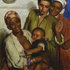 José Cruz Herrera, L'heureuse famille, Casablanca